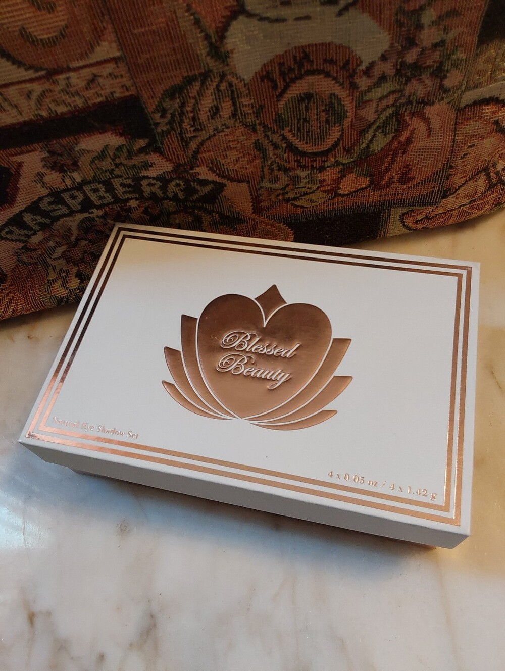 NWT Blessed Beauty 4 Eyeshadow Kit, Mirror And Pen Gifts
